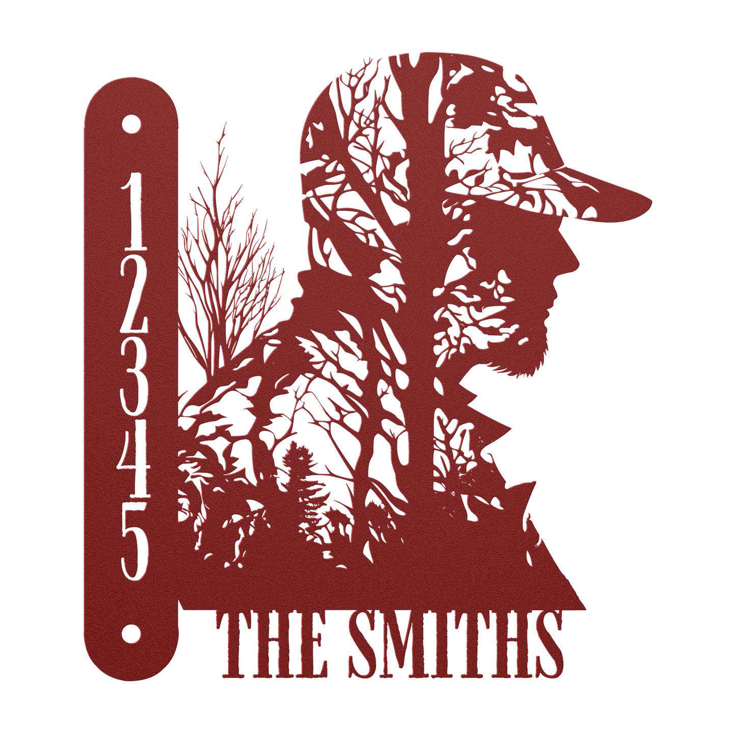 Hunter_Metal_Sign_Red_Transparent_Mockup.png