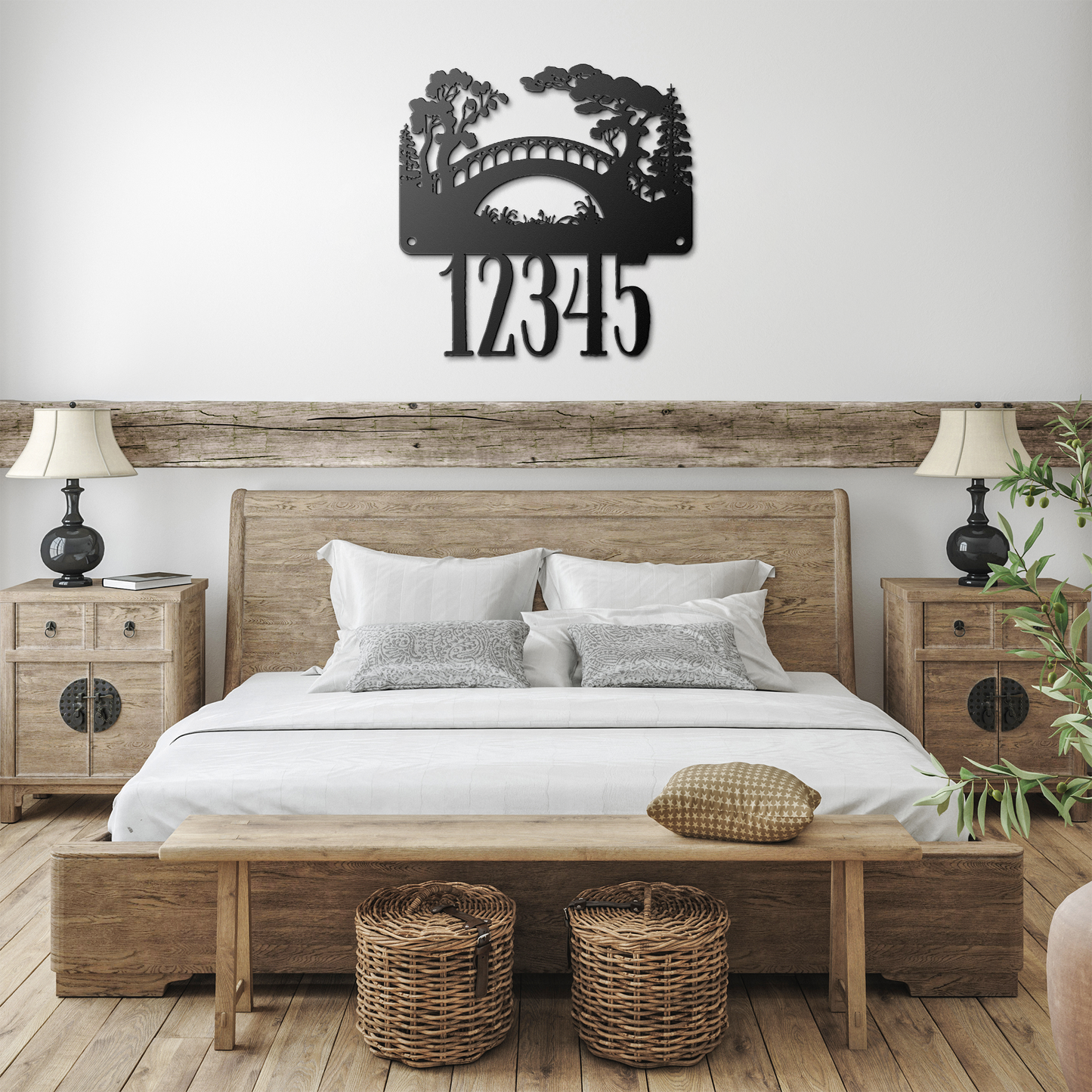 Japanese_Bridge_Metal_Sign_Black_Farmhouse_Bedroom_Mockup.png