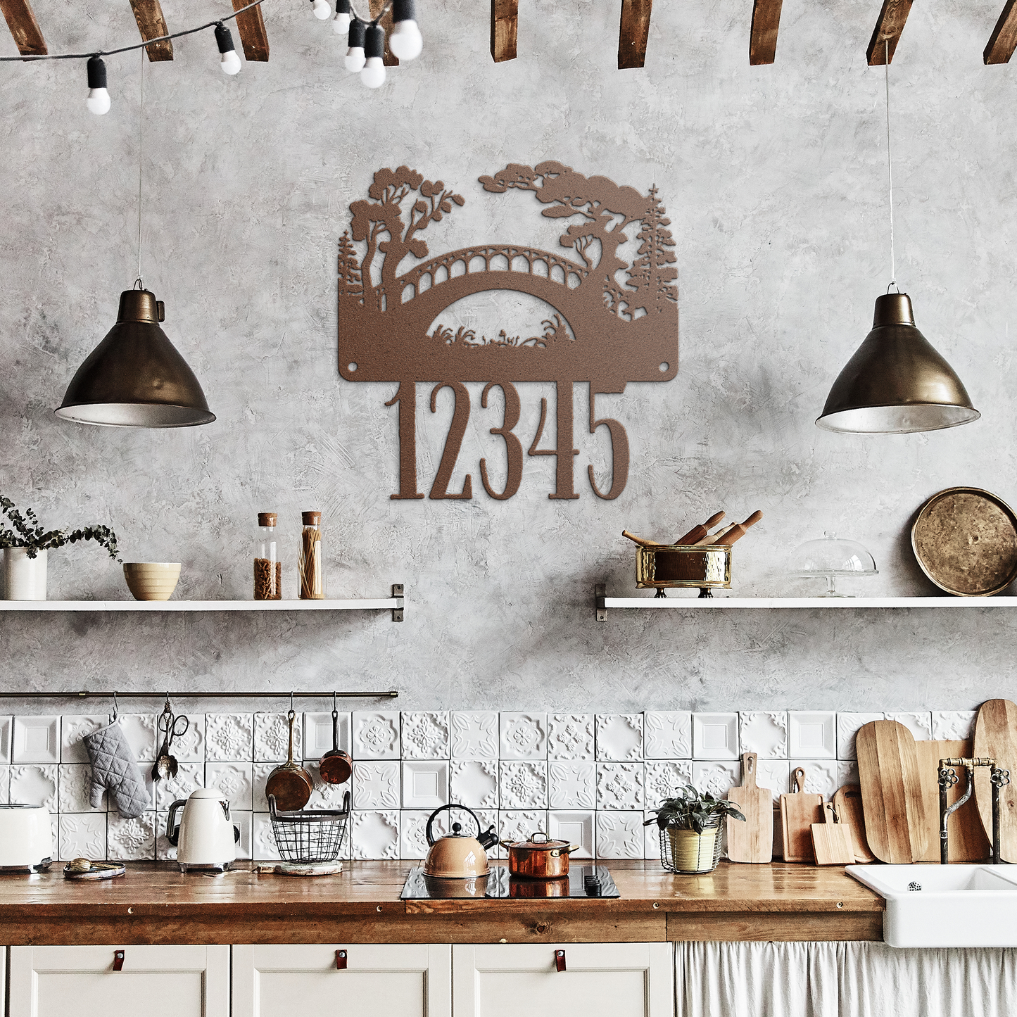 Japanese_Bridge_Metal_Sign_Copper_Rustic_Kitchen_Mockup.png