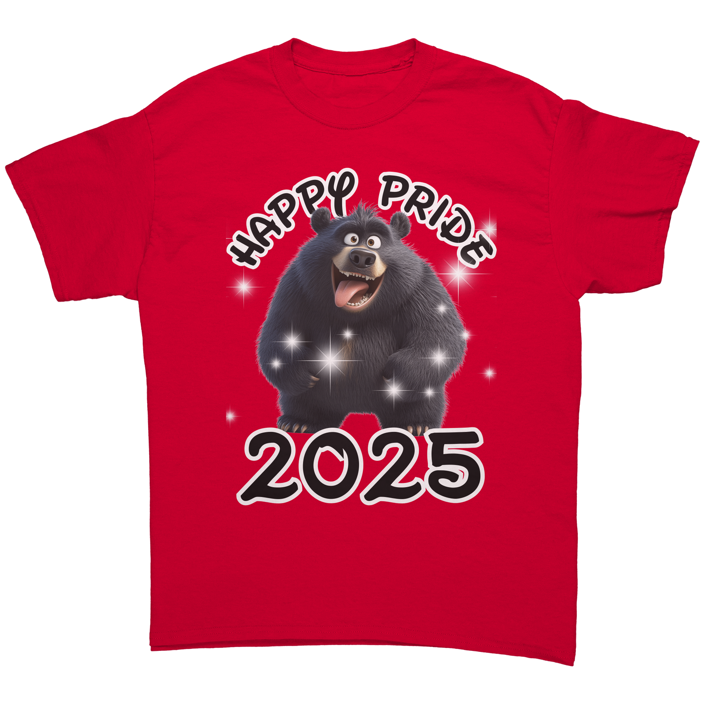 Pride_T-Shirt_Quirky_Black_Bear_Red_Front_Mockup.png