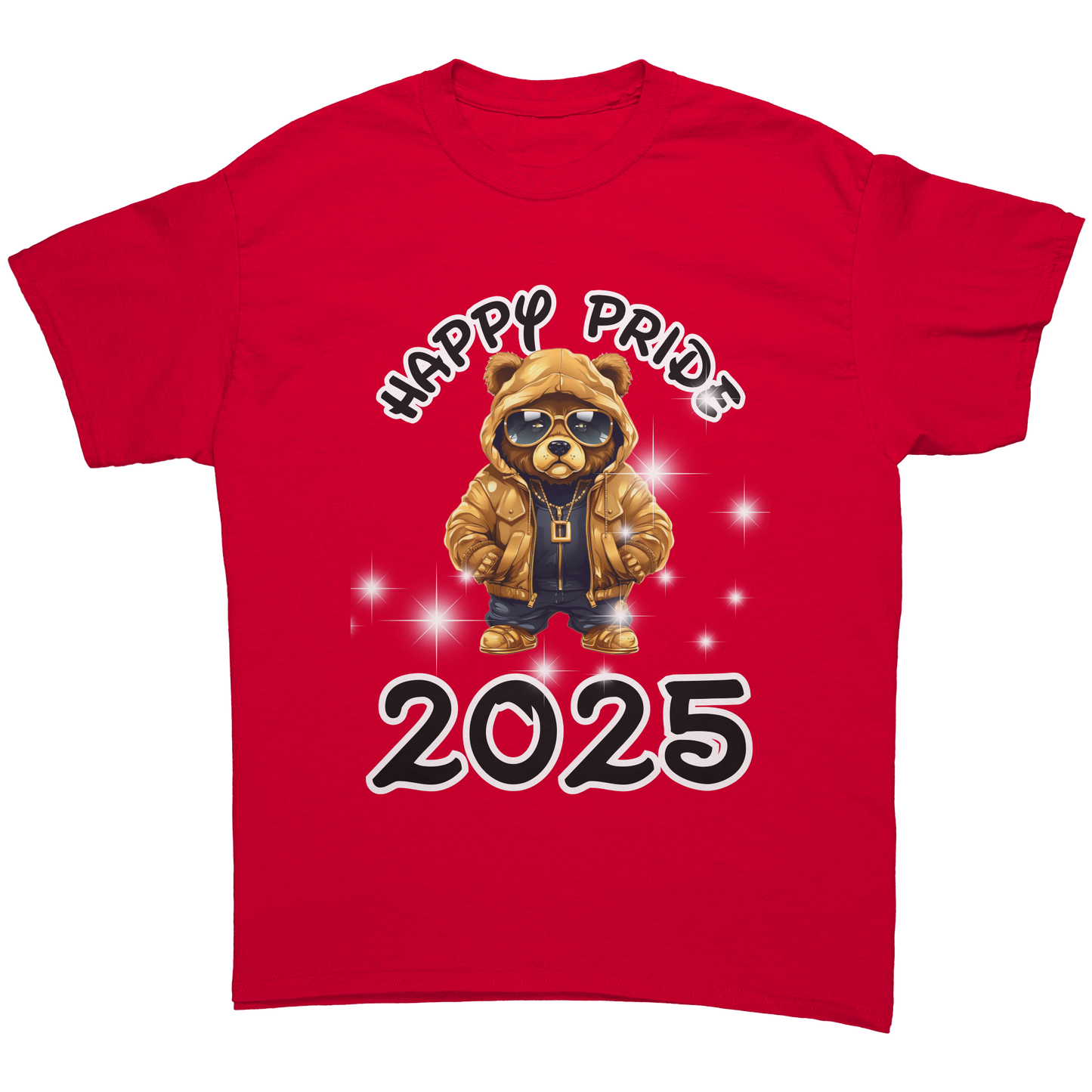 Pride_T-Shirt_Urban_Golden_Teddy_Red_Front_Mockup.png