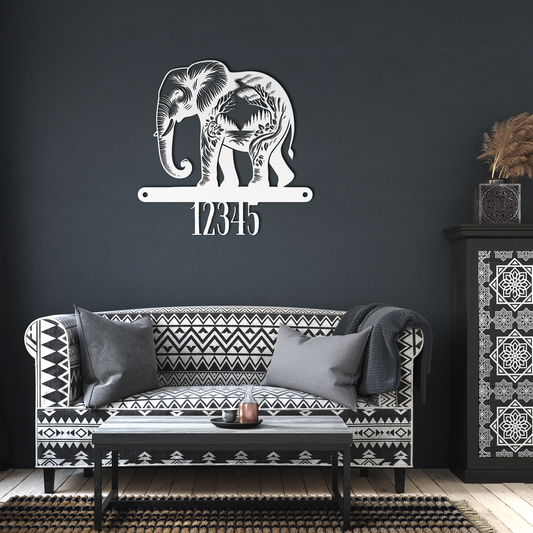 Elephant_Scene_Metal_Sign_White_Dark_Living_Room_Mockup.png