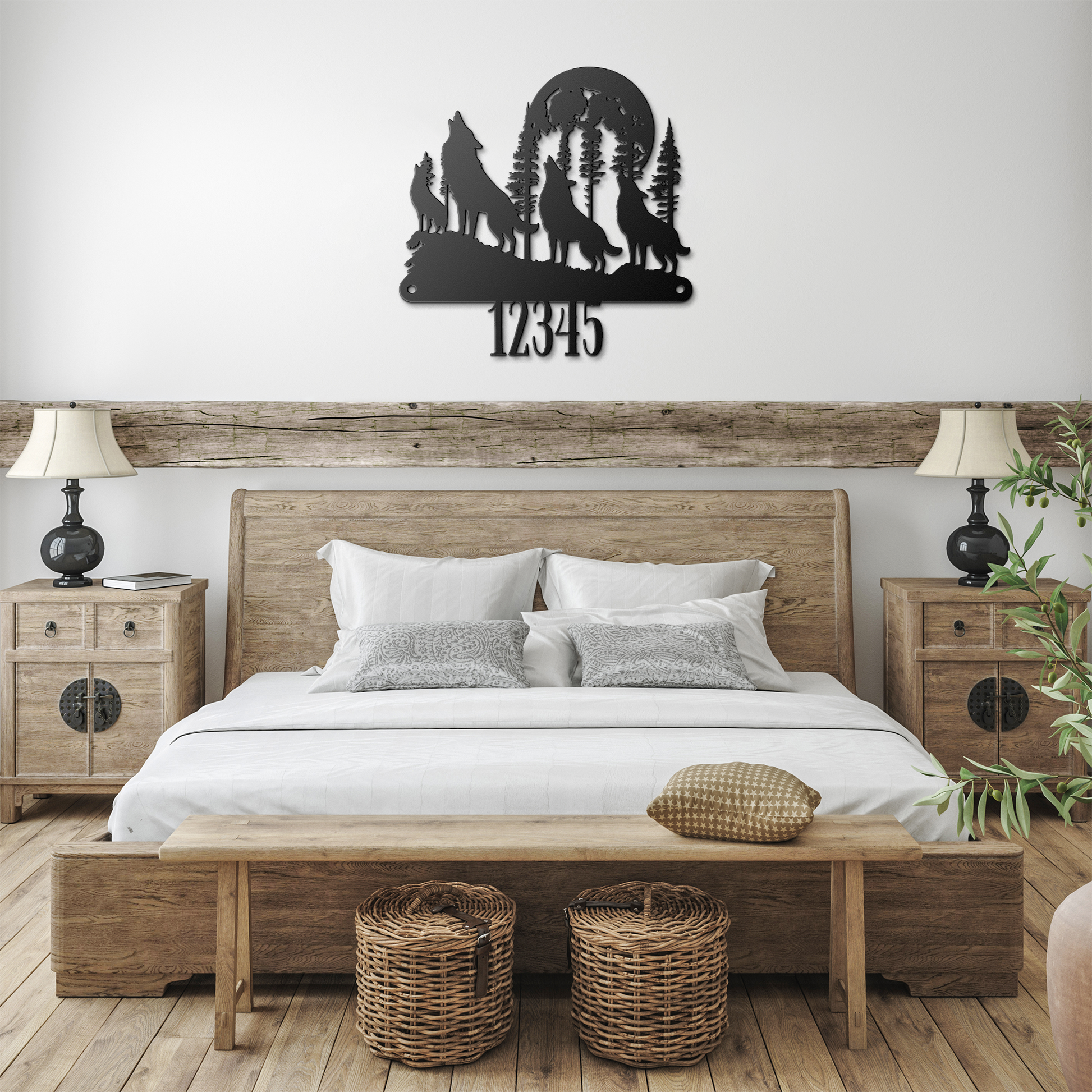 Howling_Wolf_Pack_Metal_Sign_Black_Farmhouse_Bedroom_Mockup.png