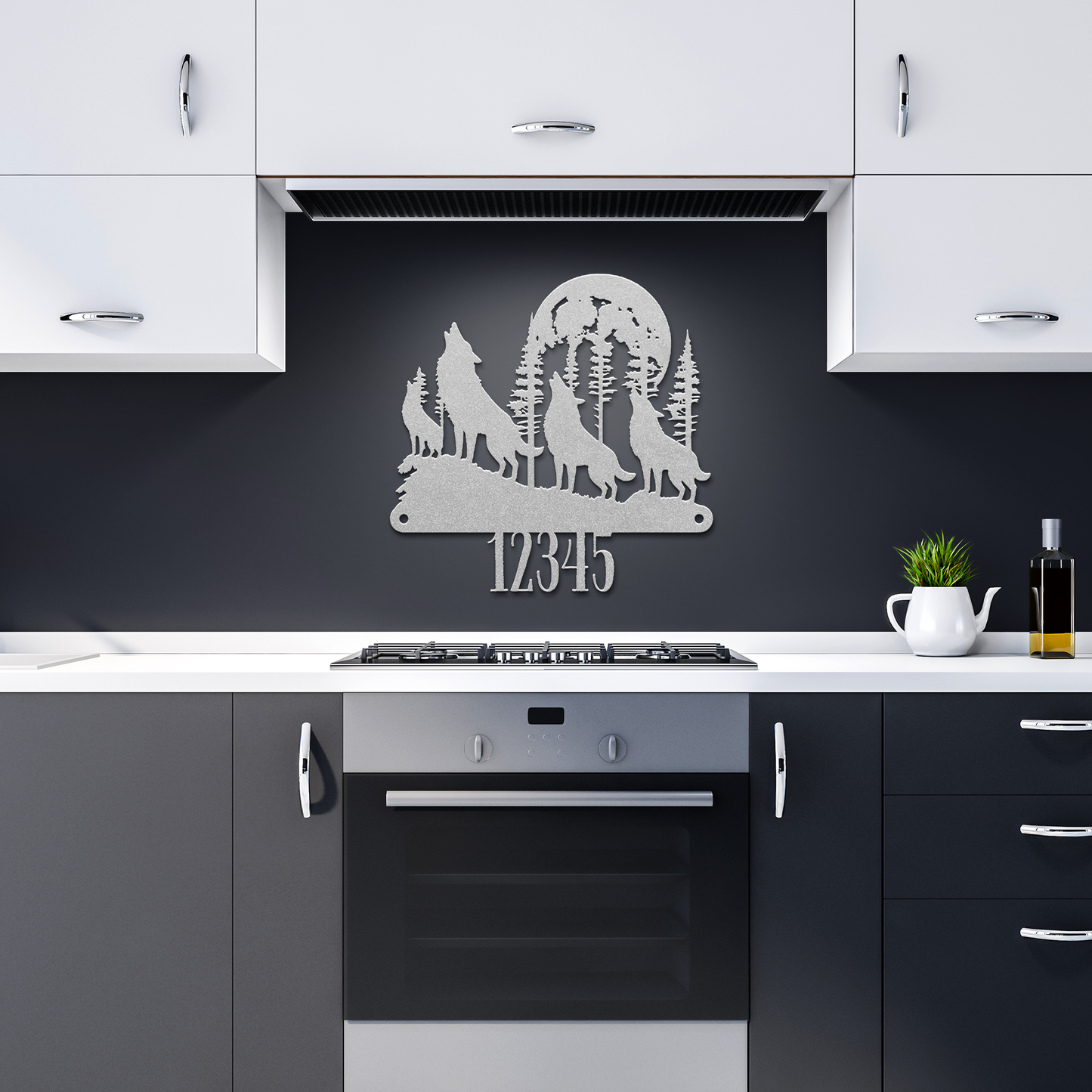 Howling_Wolf_Pack_Metal_Sign_Silver_Dark_Kitchen_Mockup.png