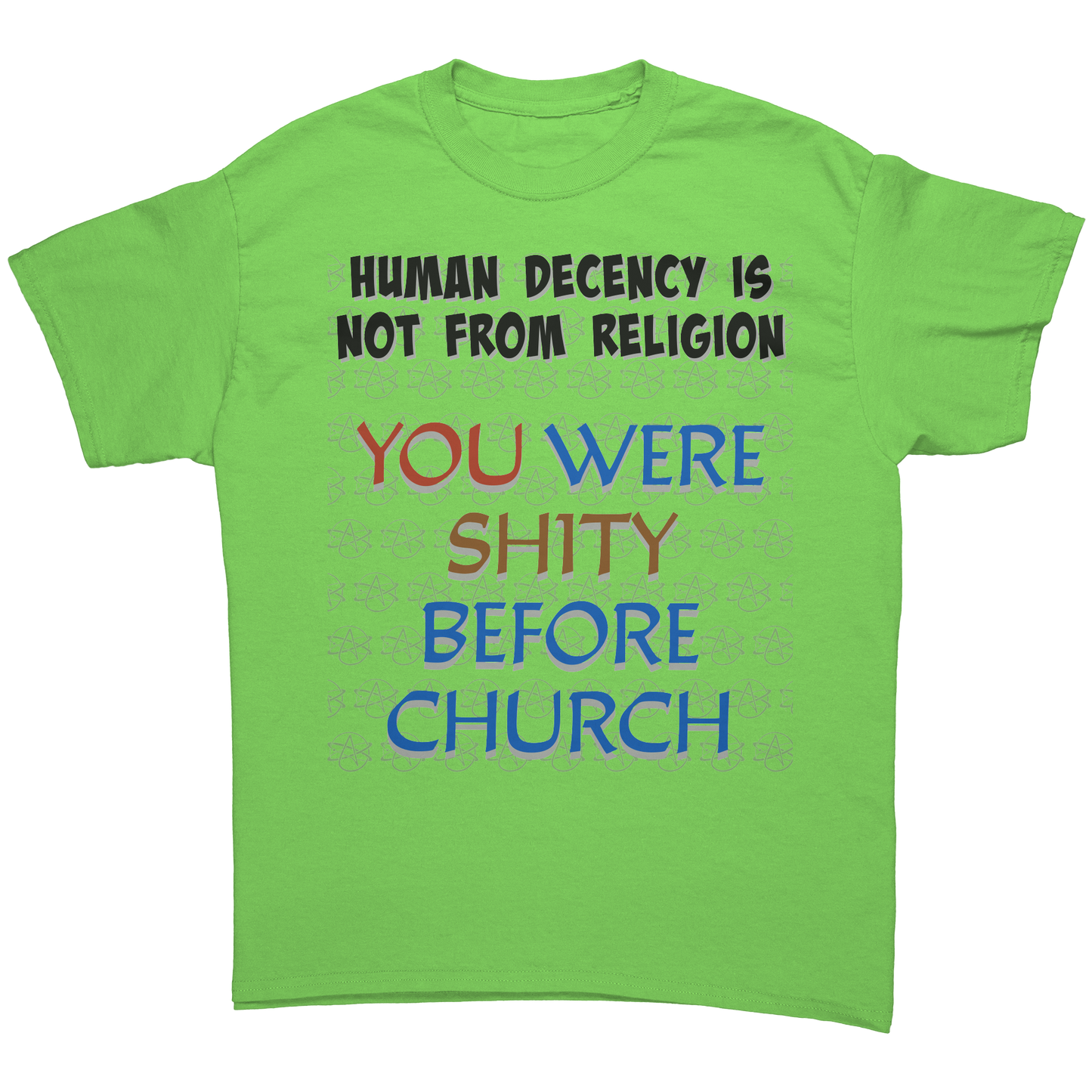 Human_decency_is_not_from_religion_T-Shi_Lime_Front_Mockup.png