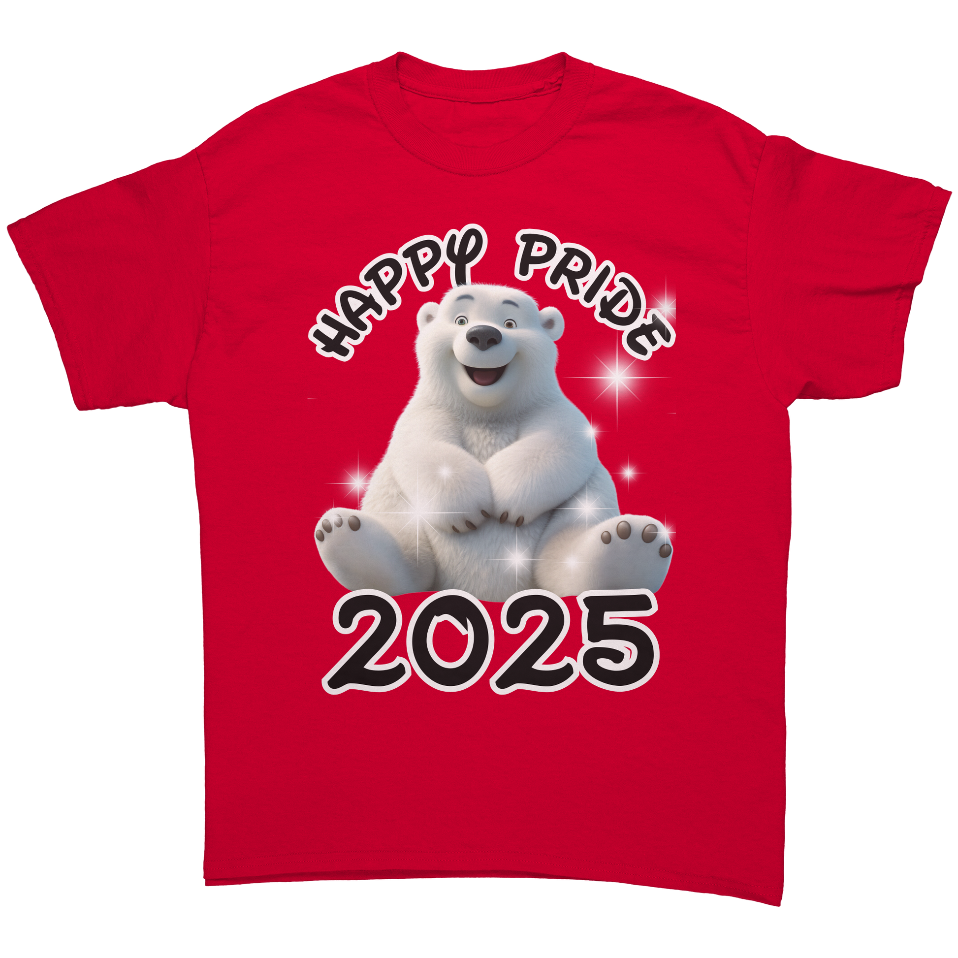 Pride_T-Shirt_Happy_Polar_Bear_Sitting_Red_Front_Mockup.png