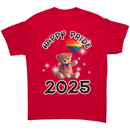 Pride_T-Shirt_Teddy_Bear_with_Rainbow_Ba_Red_Front_Mockup.png